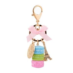 *CASSANDRA* Blue Macaron Pendant Car Keychain